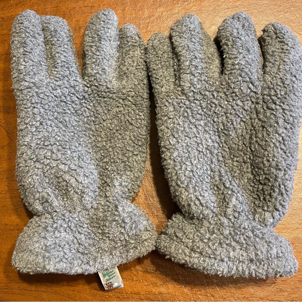 EMS Cozy Gray Fleece Gloves